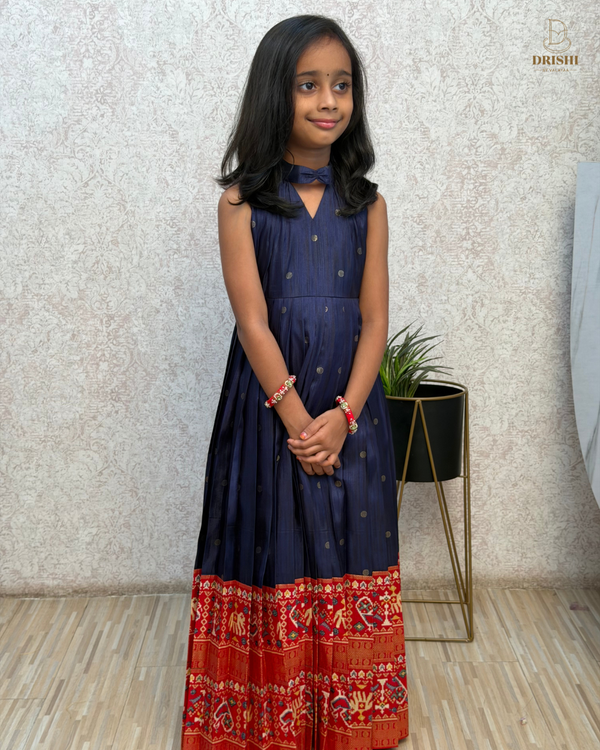 Red Heritage Kids Dress