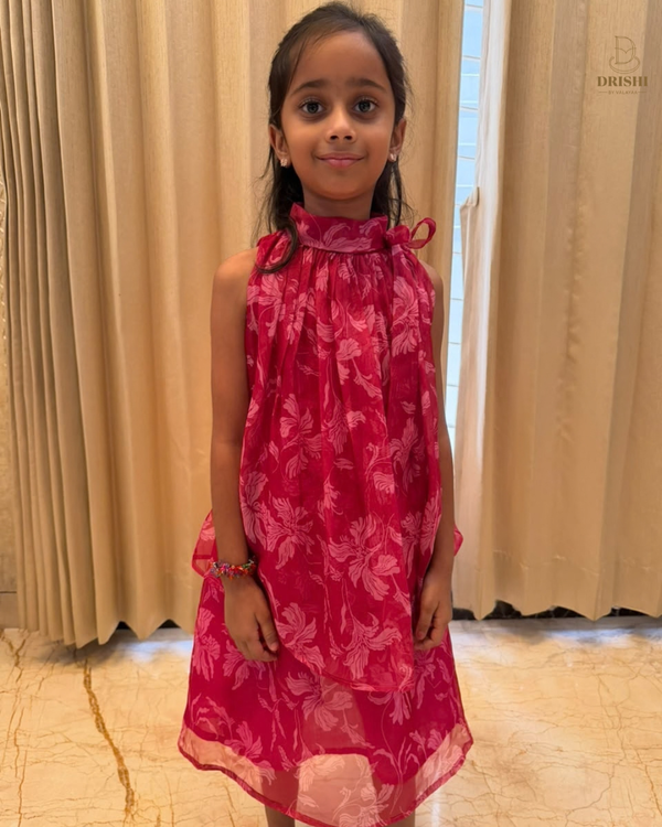 Pre-Diwali Cherry Outfit