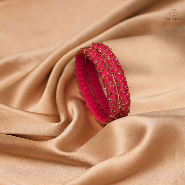 Ruby Vine Sparkle Bangle