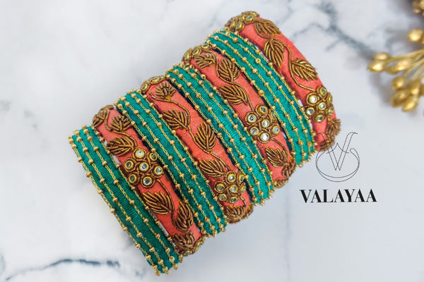 Kundan Zardosi Work Bangle