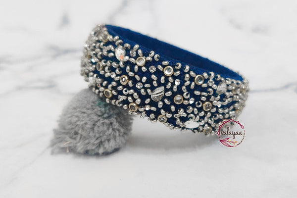 Scattered Crystal Bangle