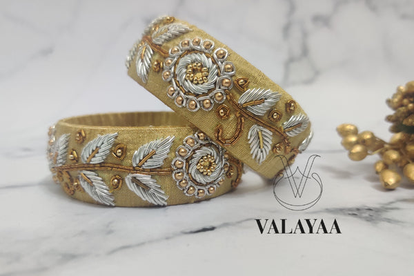 Intricate Floral Work Bangle