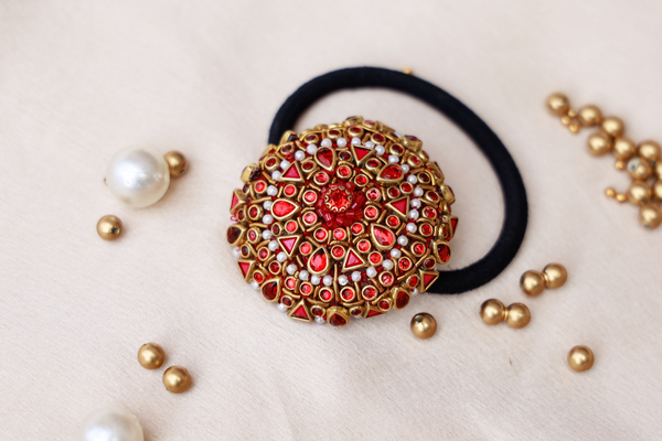 Chakra Triangle Shaped Stoned Hair Band