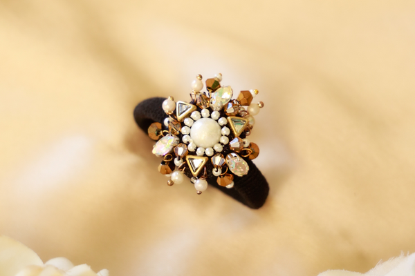 Seed Pearl Designed Hair Band