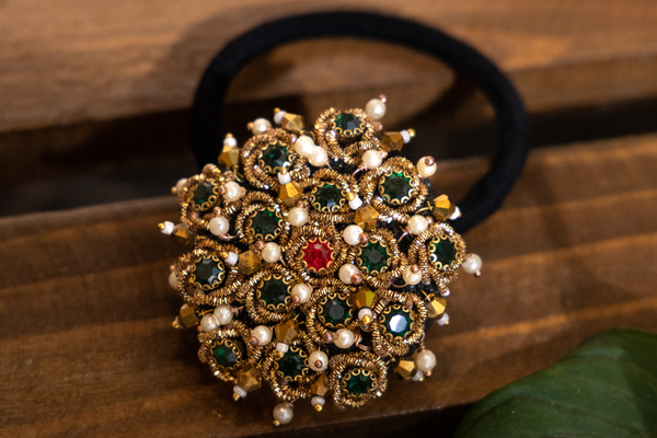 Floral Twisted Design Hair Band