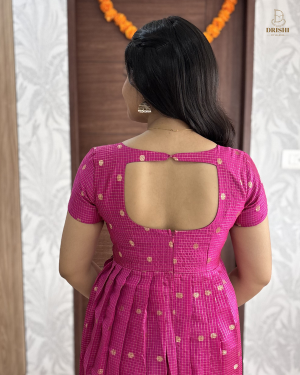 Gulmohar Banarasi Anarkali Set