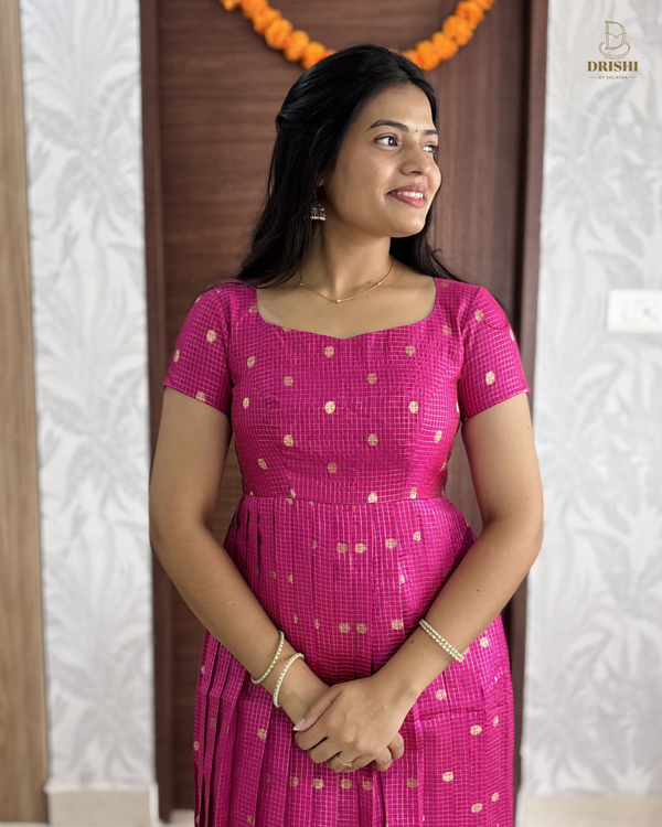 Gulmohar Banarasi Anarkali Set