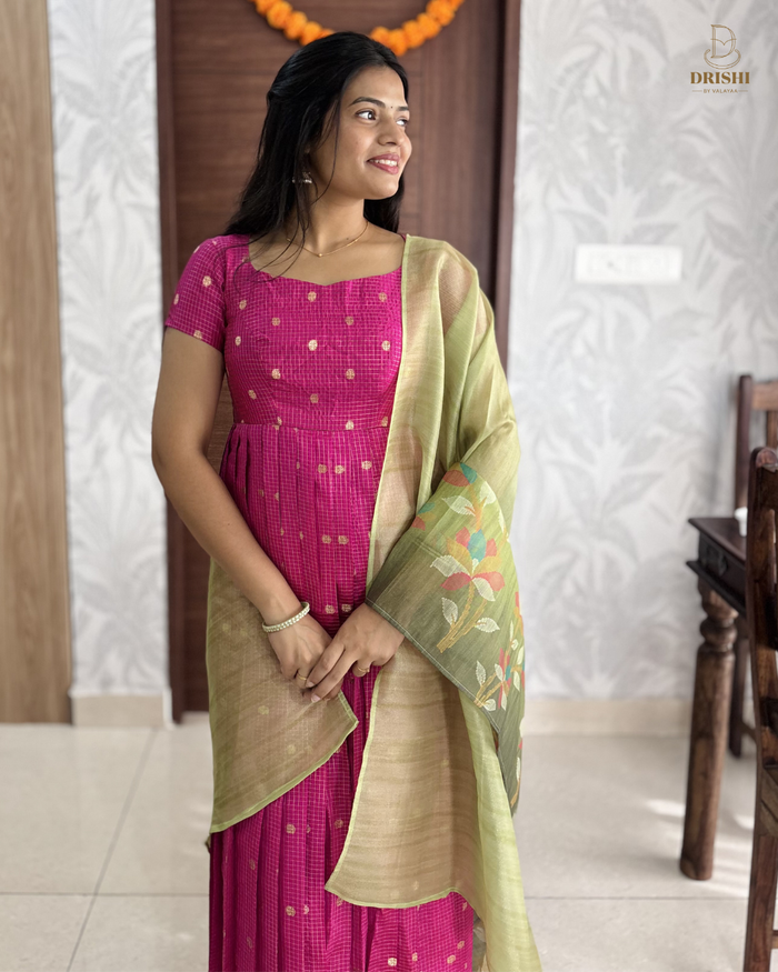 Gulmohar Banarasi Anarkali