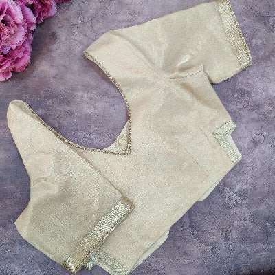 Deep U neckline Blouse