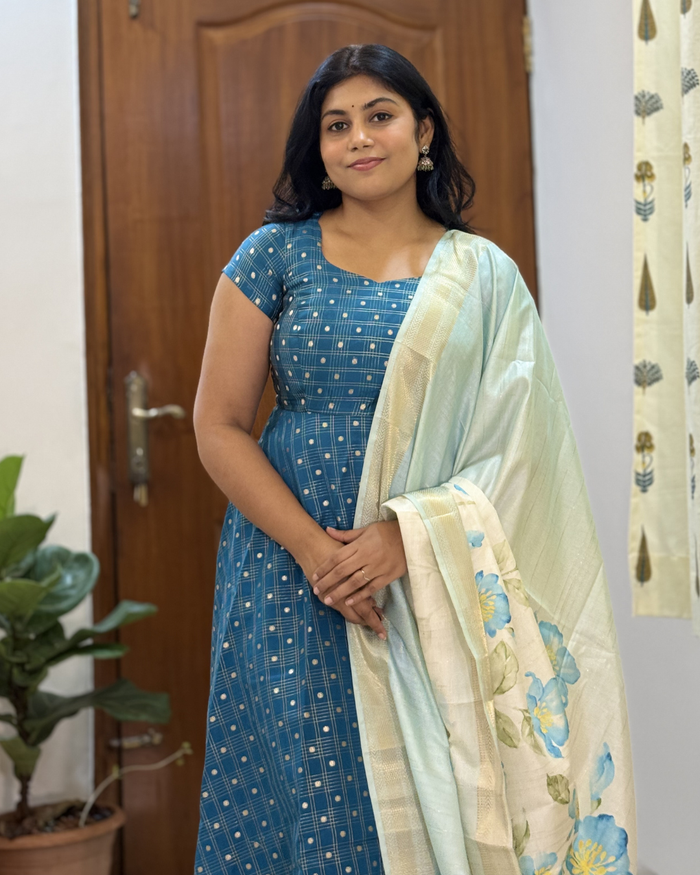 Bluebell  Banarasi Anarkali