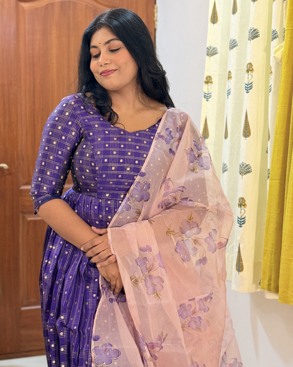 Royal Iris  Banarasi Anarkali
