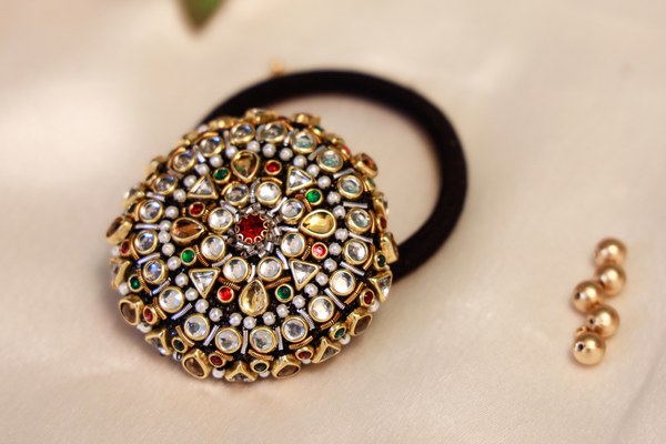 Multi-Stone Work Hair Band