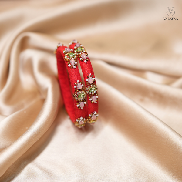 Coral Elegance Bangle