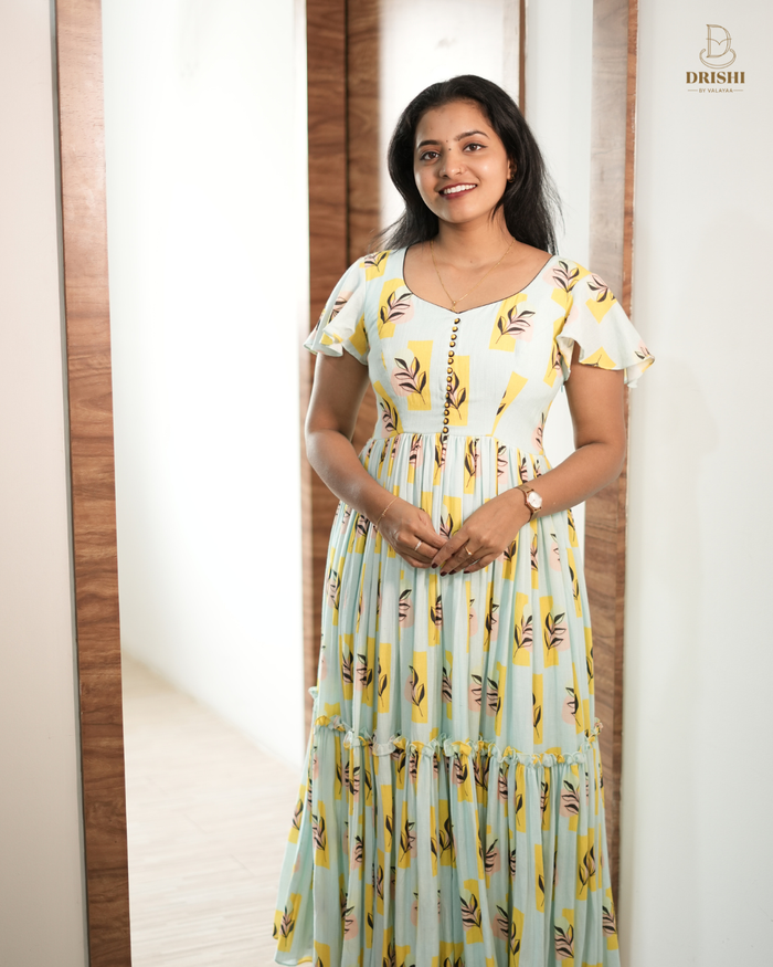 Lemon  Maxi Dress
