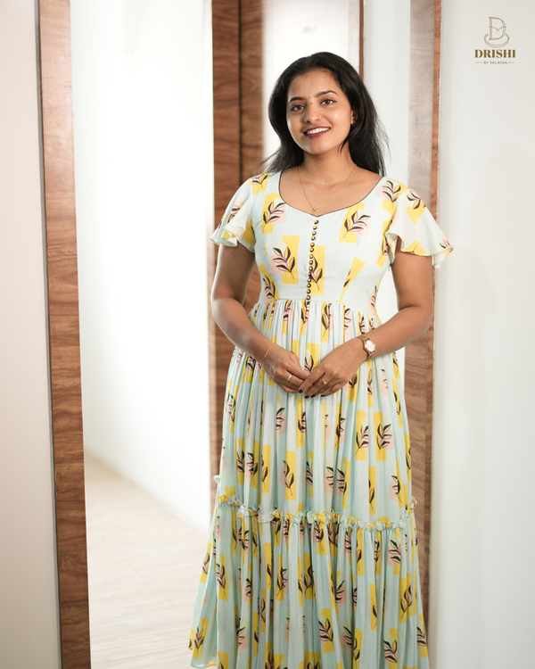 Lemon  Maxi Dress