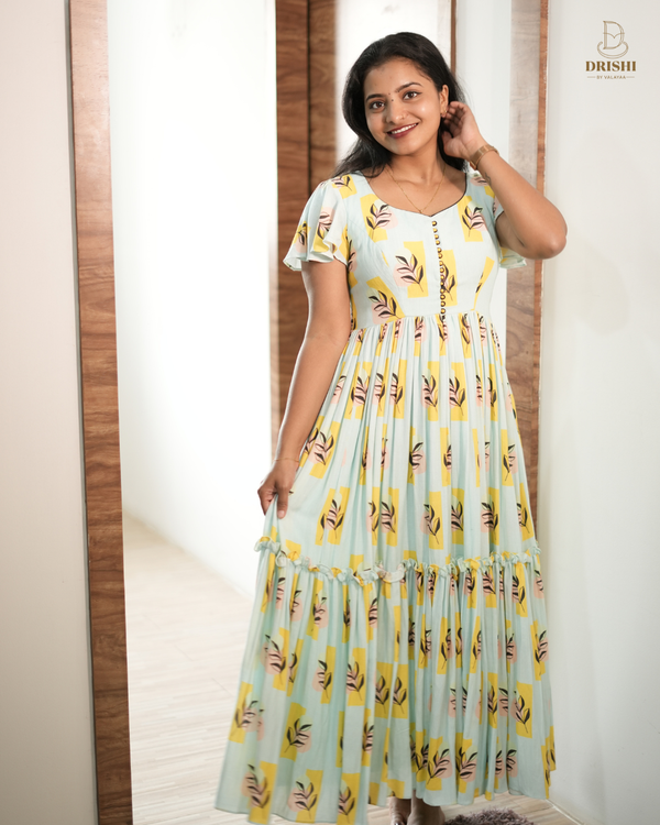 Lemon  Maxi Dress
