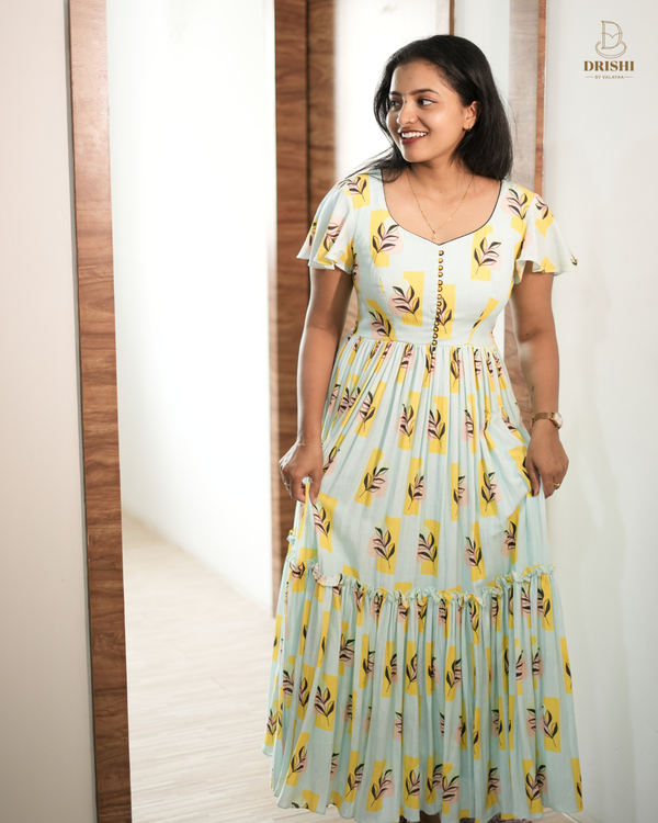 Lemon  Maxi Dress