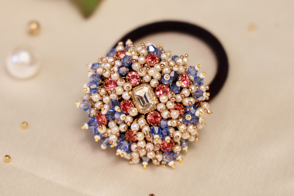 Seed Bead Designed Hair Band