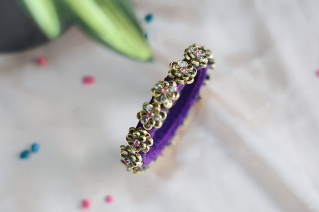 Floral Tilak Bangle