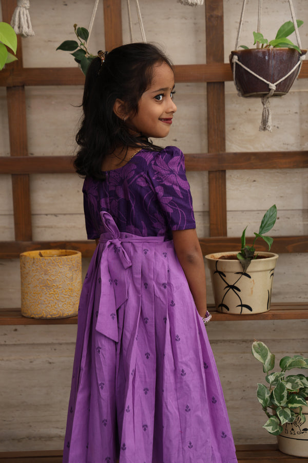 Purple Twirl Dress