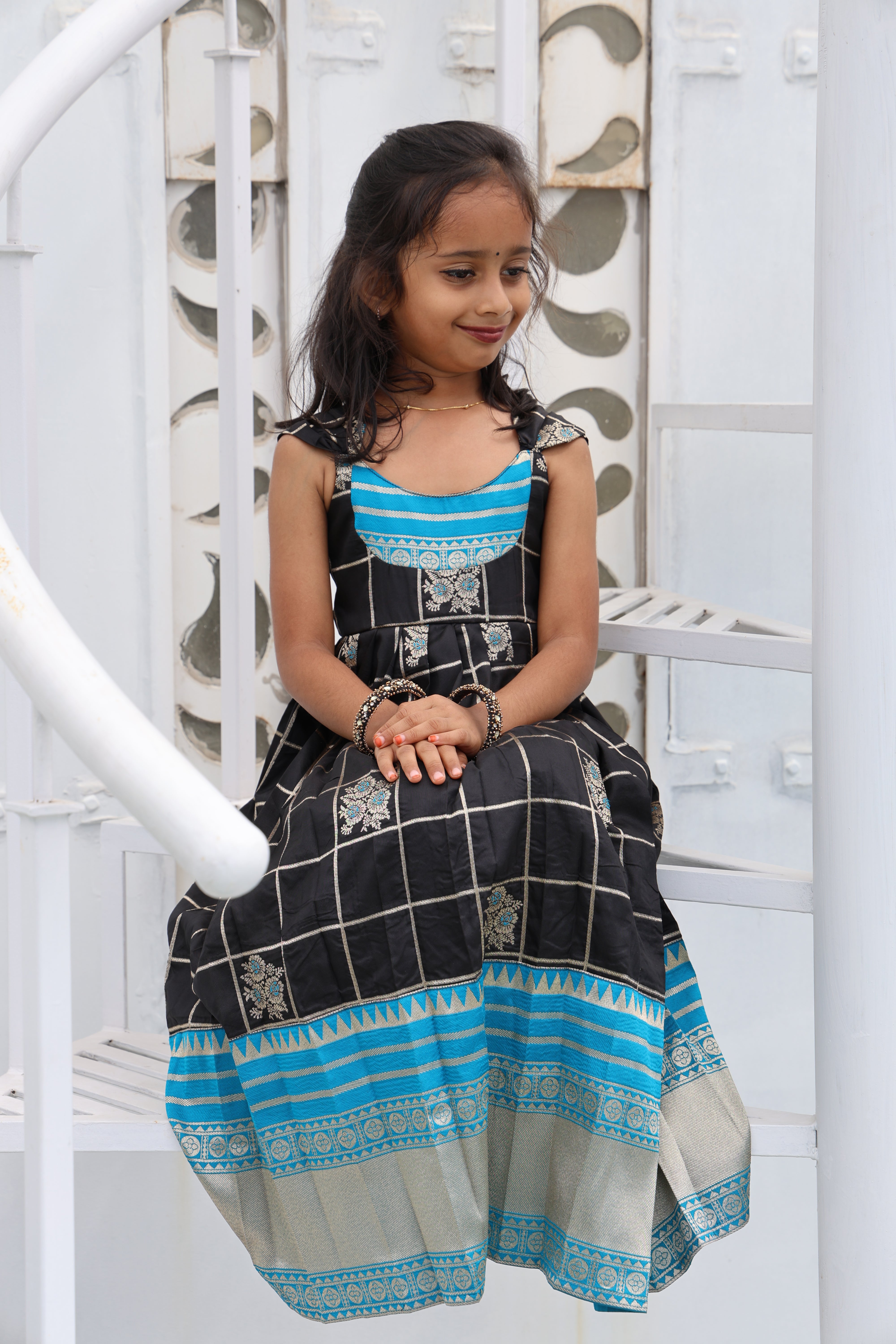 Little Diva Banaras Dress