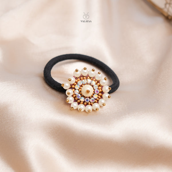 Pearl Halo Spark Band