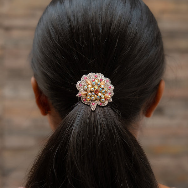 Golden Bloom Spark Hair Band