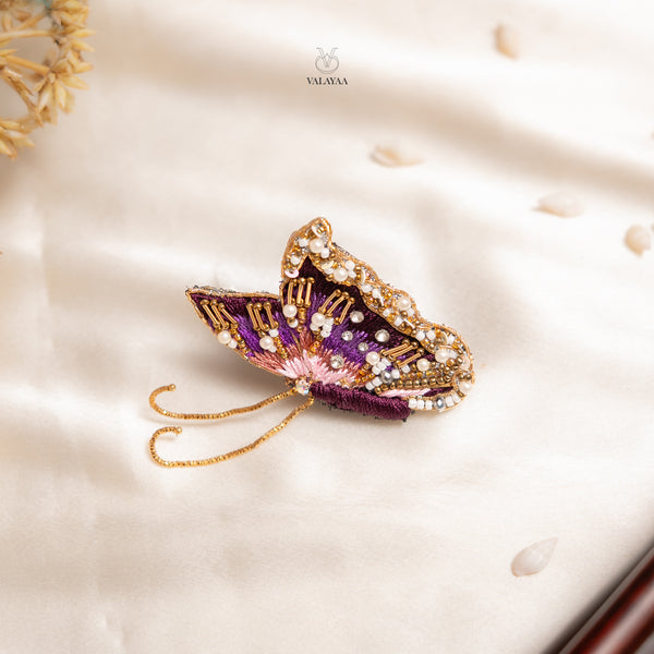 Butterfly Bloom Alligator Clip