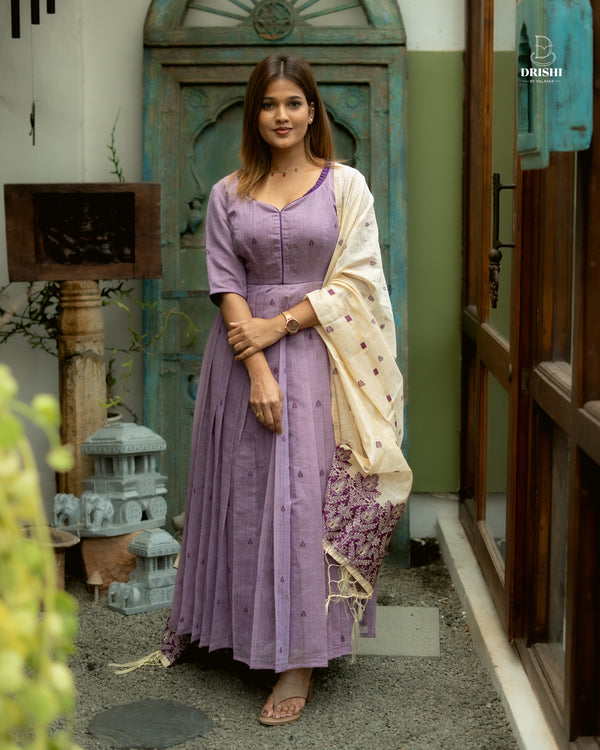 Lavender Luxe Anarkali