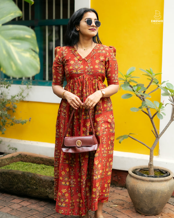 Tanvi Maheswari Silk Maxi