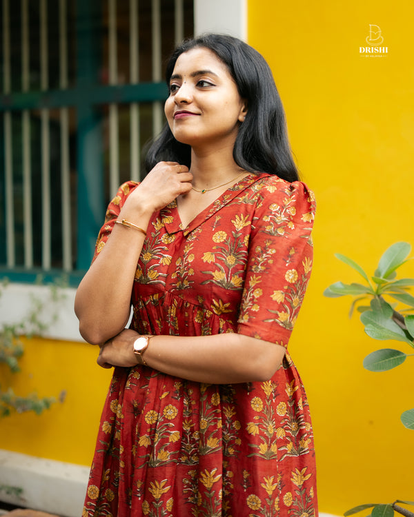 Tanvi Maheswari Silk Maxi