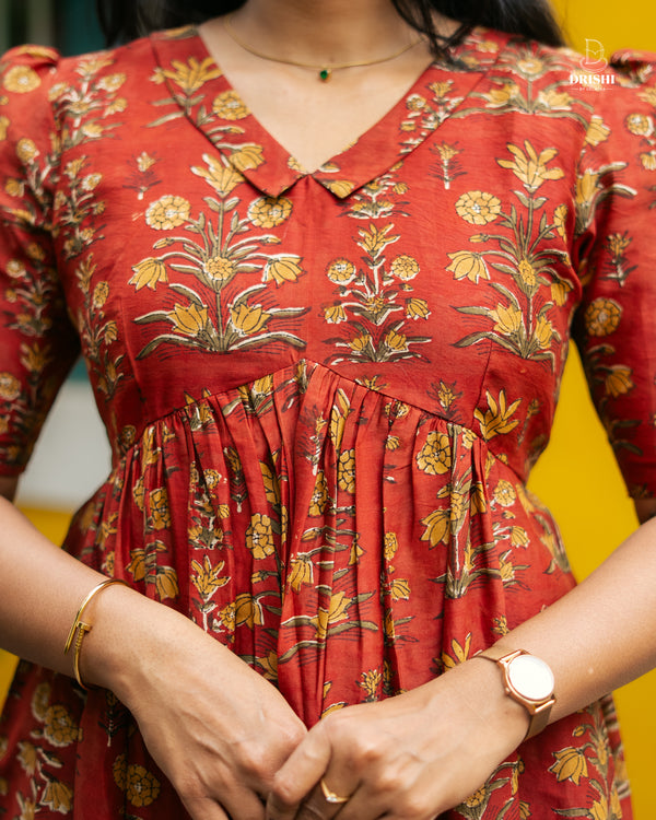 Tanvi Maheswari Silk Maxi