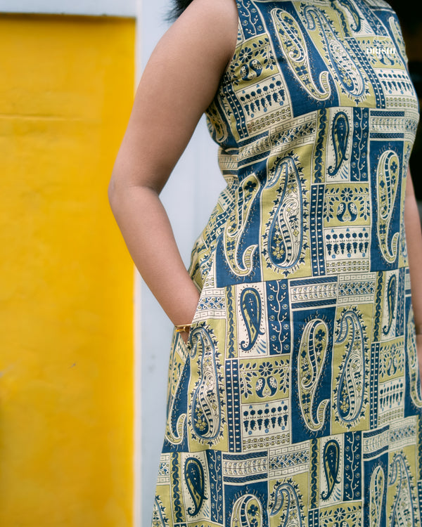 Classic Ajrakh Muse Co-ord Set