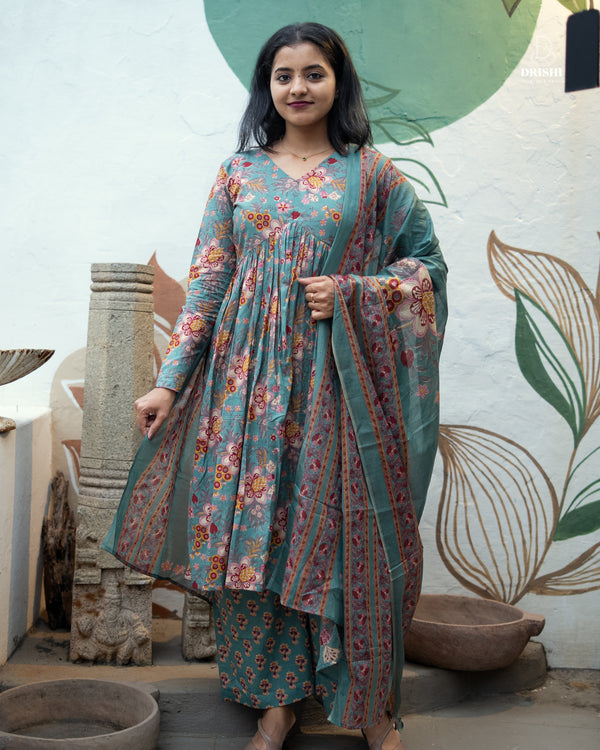 Petal Flow Kurta Set