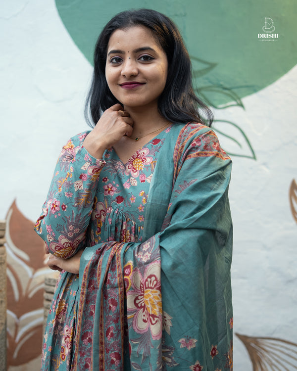 Petal Flow Kurta Set