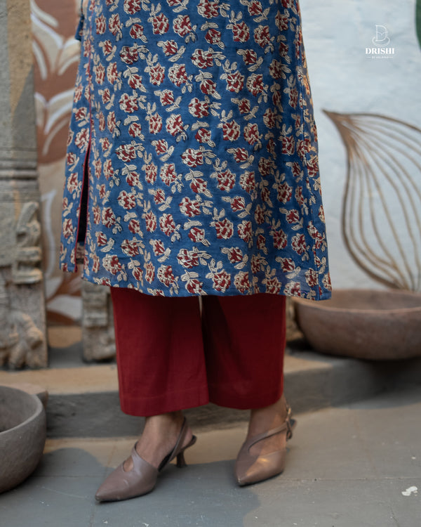 Neelam Floral  Kurta Set