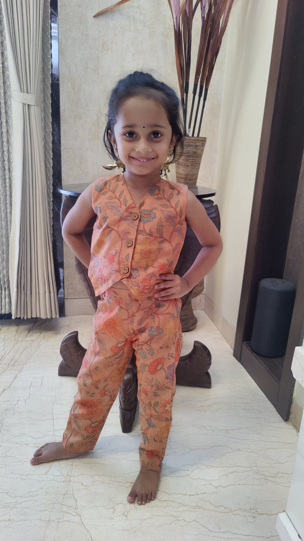 Printed crop top & pant - Customizable