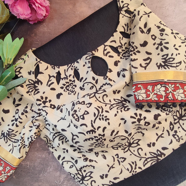 Front Key Hole Neckline Blouses