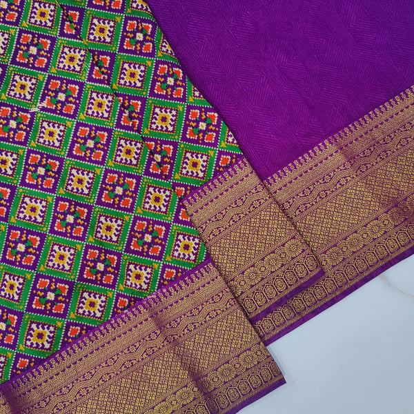 Banarasi Border With Patola Saree