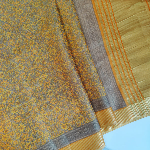 Crape Tissue Silk Saree