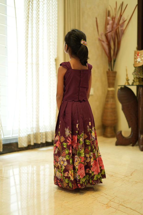 Plum Bloom Floral