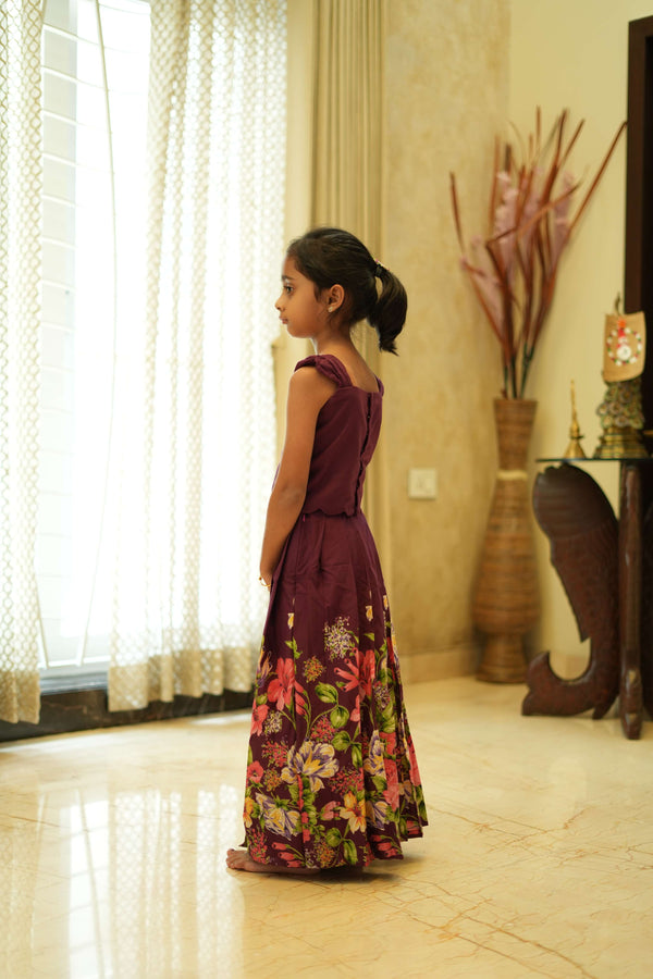 Plum Bloom Floral