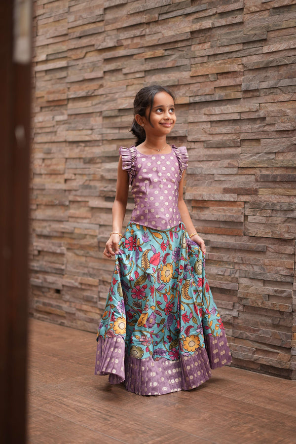Floral Fantasy Top and Skirt