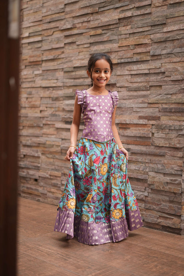 Floral Fantasy Top and Skirt