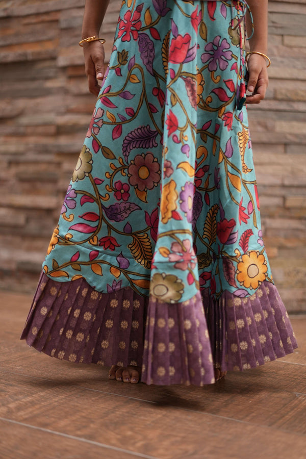 Floral Fantasy Top and Skirt