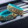 Aqua Peacock Bangles