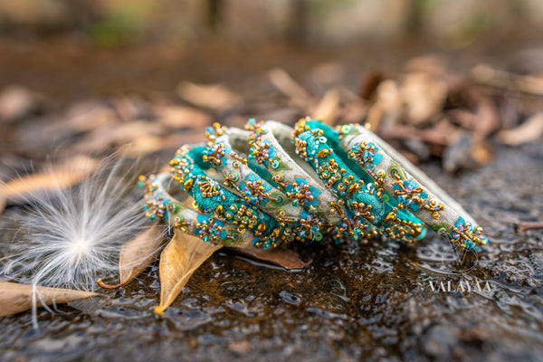 Beaded Netted Bangle