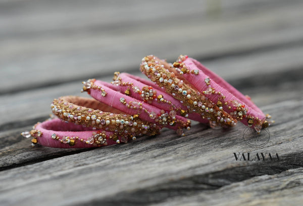 Scattered Crystal Hue Bangles