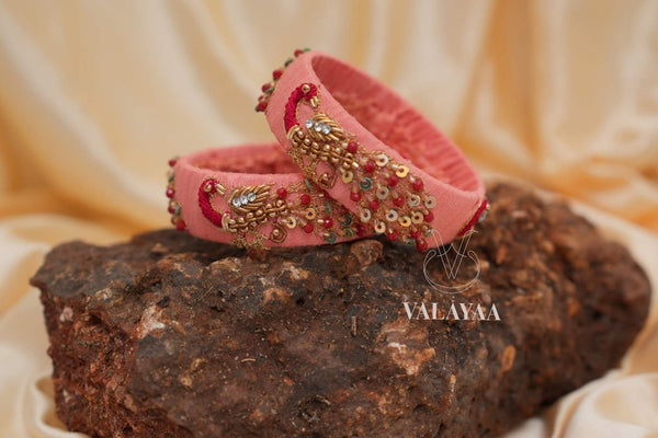 Peacock Motifs Bangles