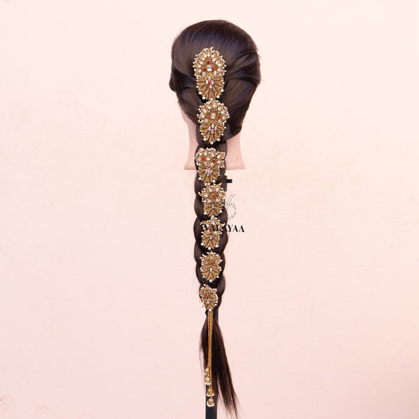 Crystal designed Hanging U pin (7 piece)